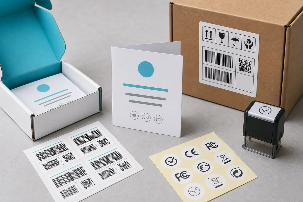Insert Card & Compliance Marking